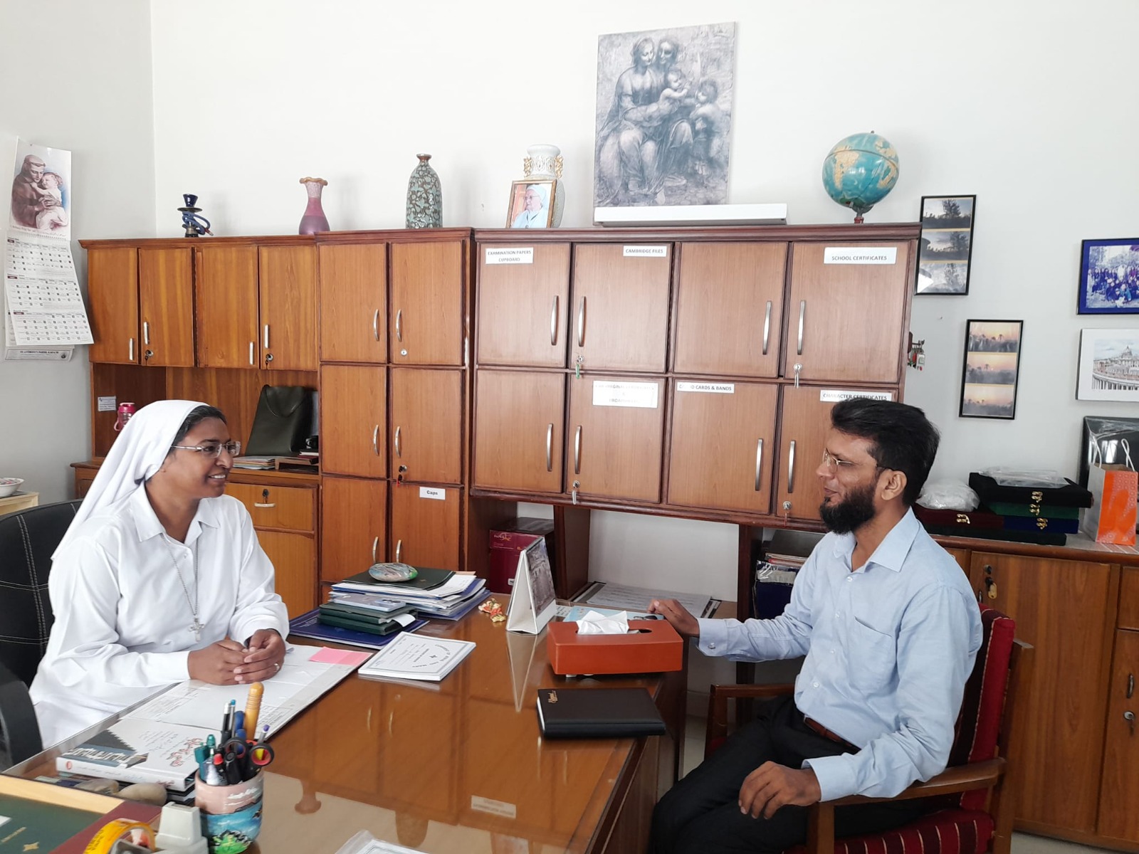 A session with Sister Clara